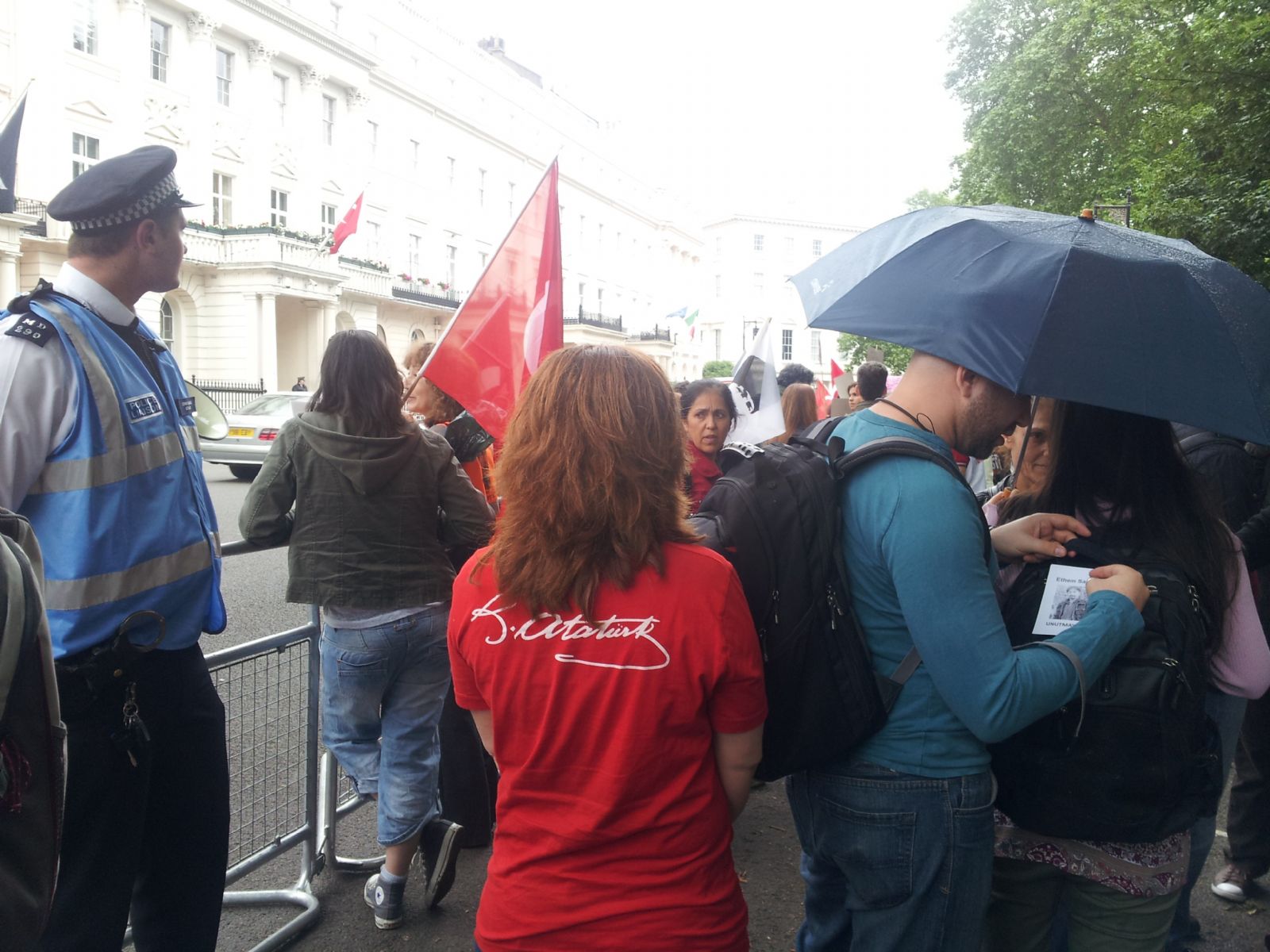 Gezi Park Protestosu-Turkish Embassy